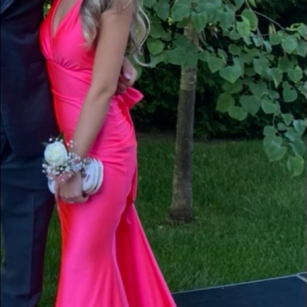 Jessica Angel Pink Prom Dress - Picture 3 of 5
